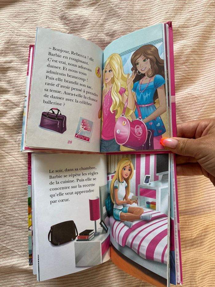 Lot 2 livres barbie - photo numéro 3
