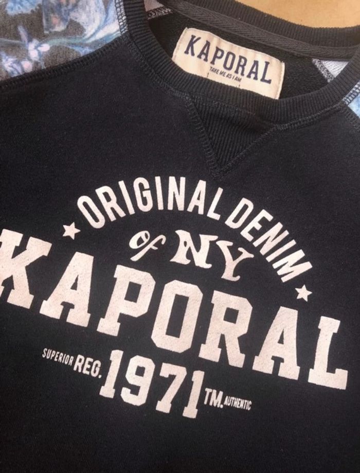 Sweat Kaporal #12 ans #idéal rentrée des classes - photo numéro 2