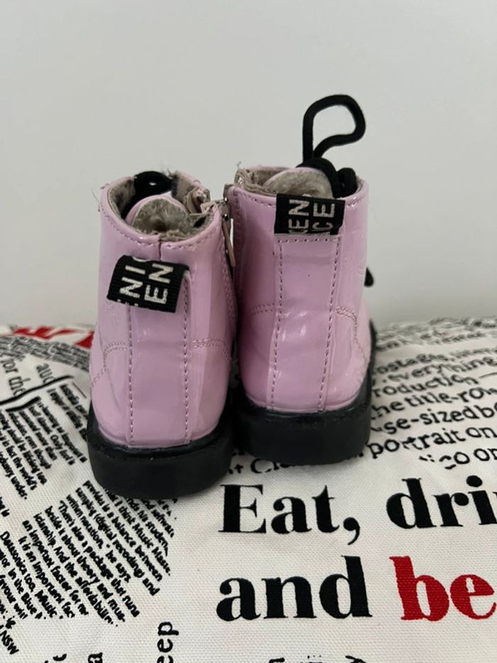 Chaussures fille vernis rose taille 24 - photo numéro 3