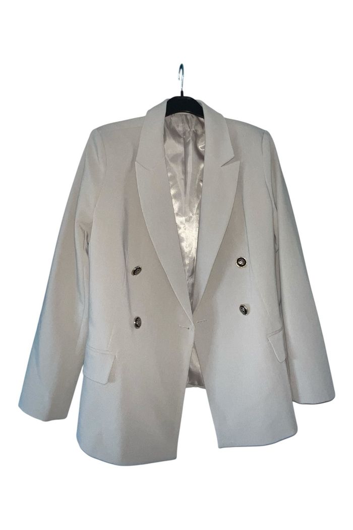 Blazer beige femme