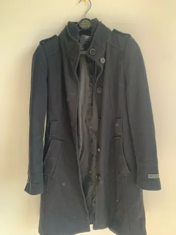 Manteau Esprit noir en Laine