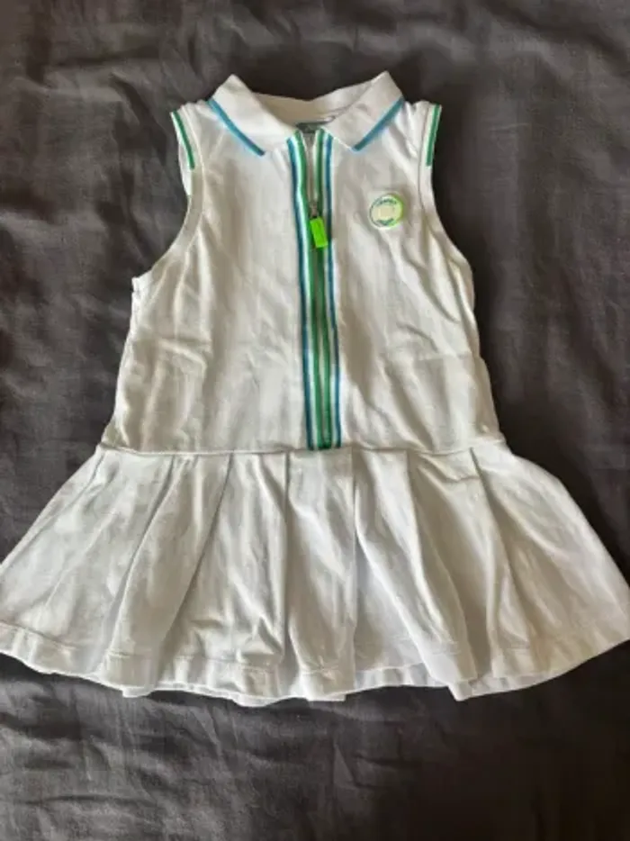 Robe esprit polo été Jacadi 24 mois 88cm - photo numéro 3
