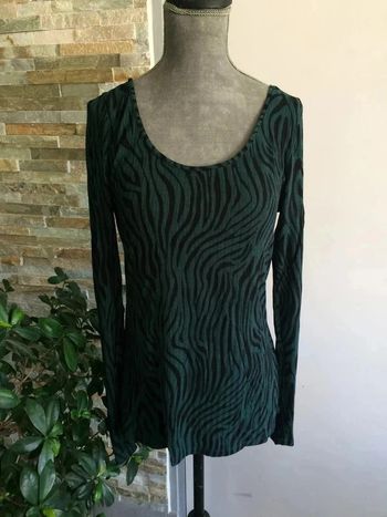 haut à motifs zèbre