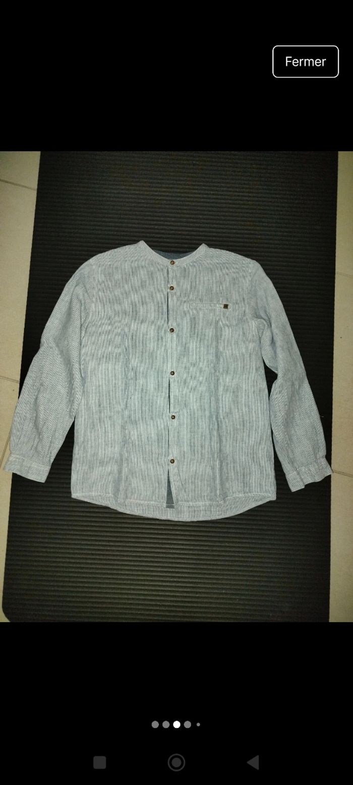 Chemise manches longues 12 ans - photo numéro 2