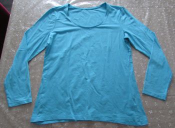 T-shirt femme Gémo bleu Taille XXL