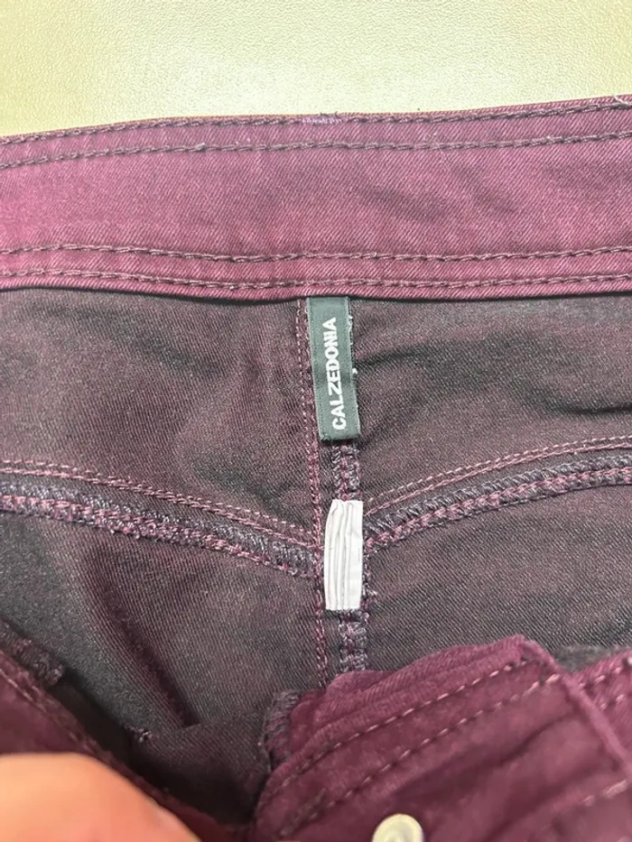 Pantalon violet femme taille 40 calzedonia - photo numéro 4