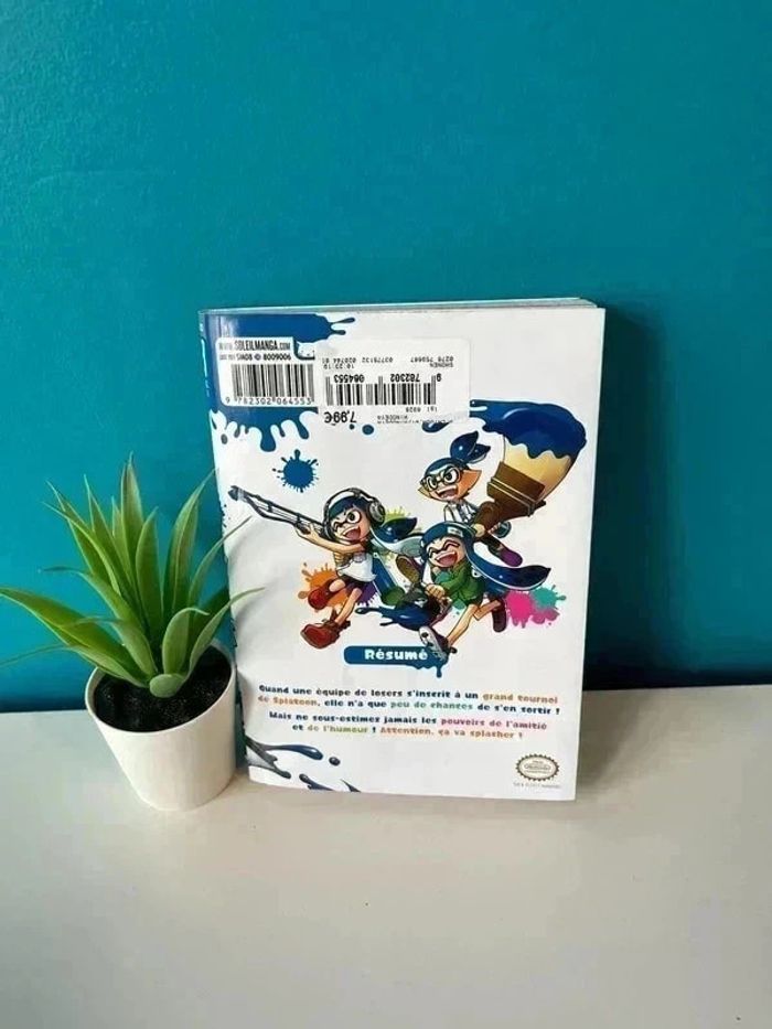 Splatoon Tome 1 en Broché, par Sankichi Hinodeya 📖 - photo numéro 2