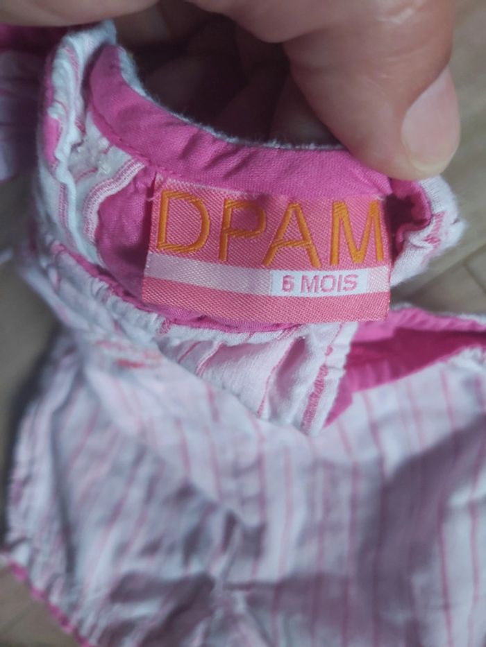 Combi-short fille DPAM 6 mois (78) - photo numéro 3