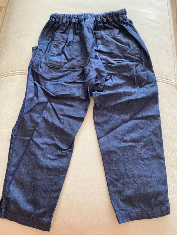 Pantalon léger jeans marin 36 mois Jacadi - photo numéro 5