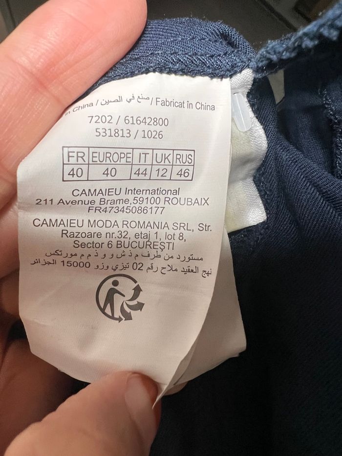 Robe chemisier 40 camaïeu - photo numéro 10