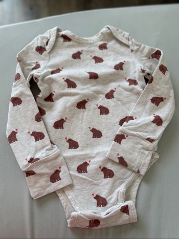 Lot de 3 bodies manches longues 24 mois