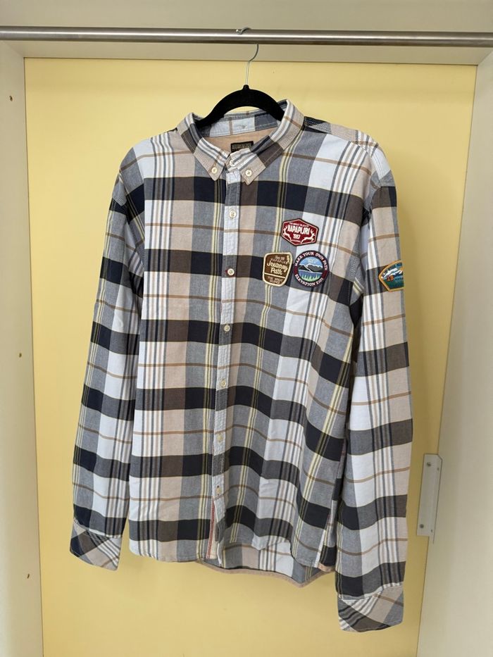 Chemise à carreaux Napapijri
