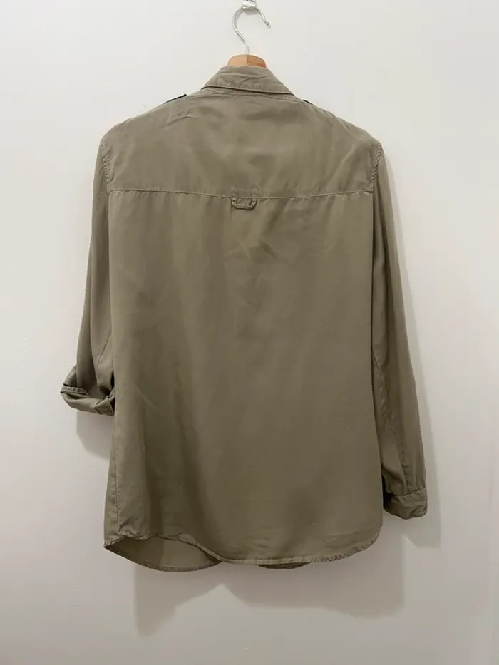 Chemise kaki Zara - photo numéro 7