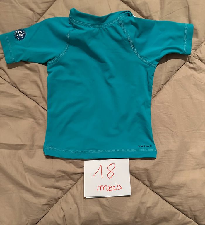 Teeshirt UPF 50+ 18 mois Nabaiji