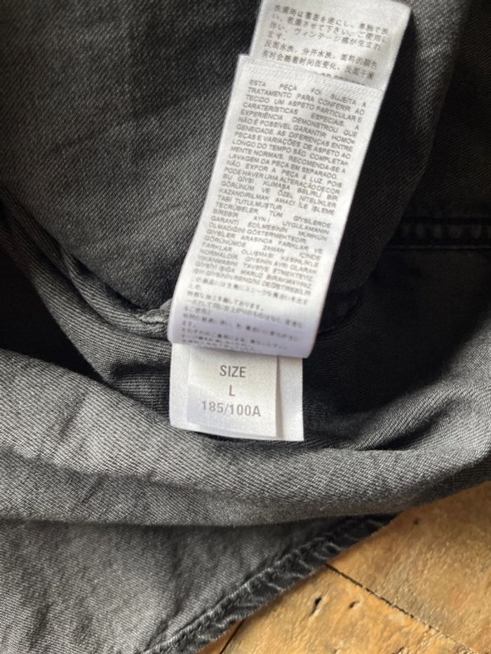 Chemise jean noir Diesel - photo numéro 5