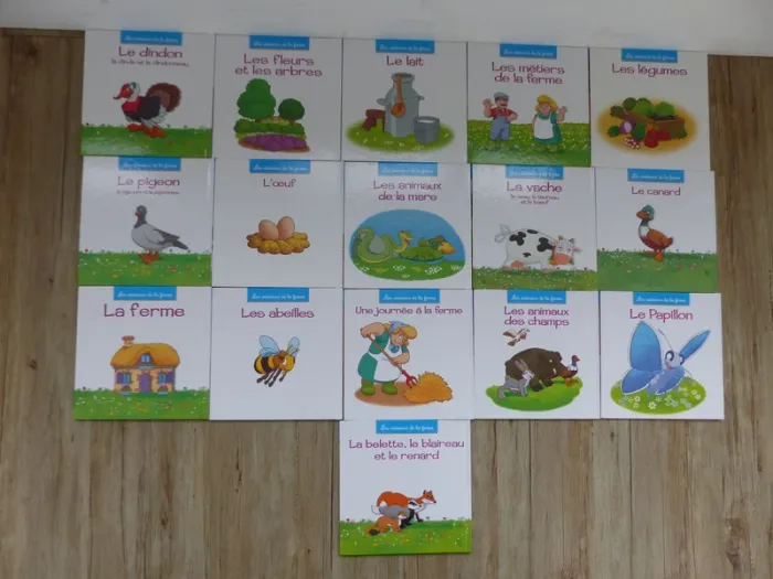 lot de 16 livres les animaux de la ferme Collection Altaya - photo numéro 6