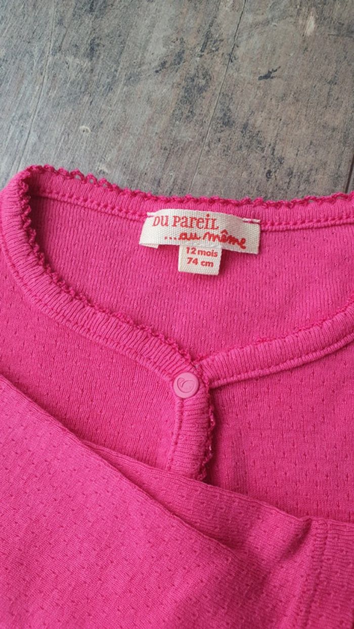 Gilet dpam 12 mois en très bon état 👌 - photo numéro 3