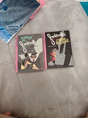 2 livres Fantomette