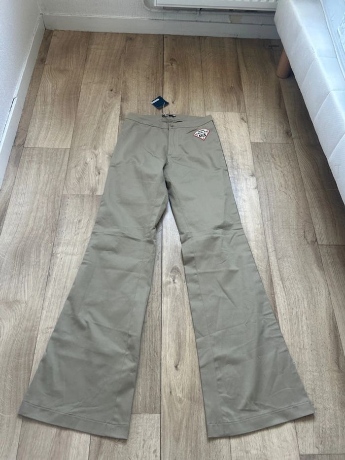 Pantalon pattes d’éléphant satin School rag 28 S - photo numéro 2