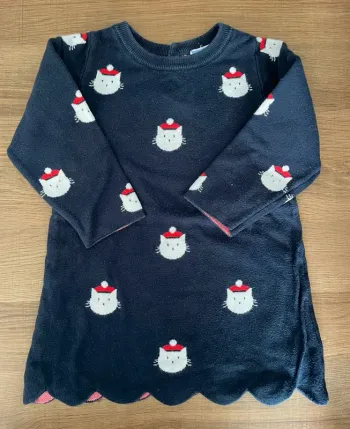 Robe jacadi 18m bien portée