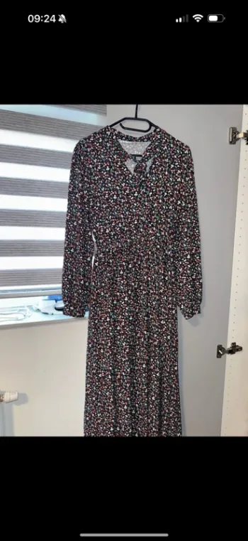 Robe fluide fleuri taille xl