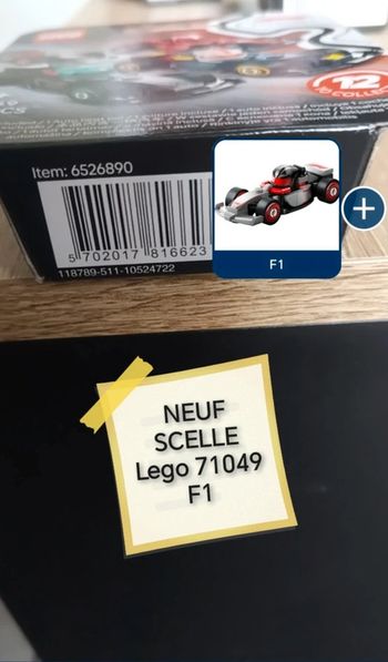 Lego 71049 F1 colf1rc-12 neuf