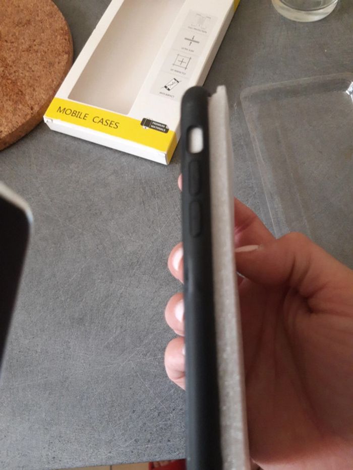 Coque silicone plus protection neuve pour iphone 10 /mobile case - photo numéro 5