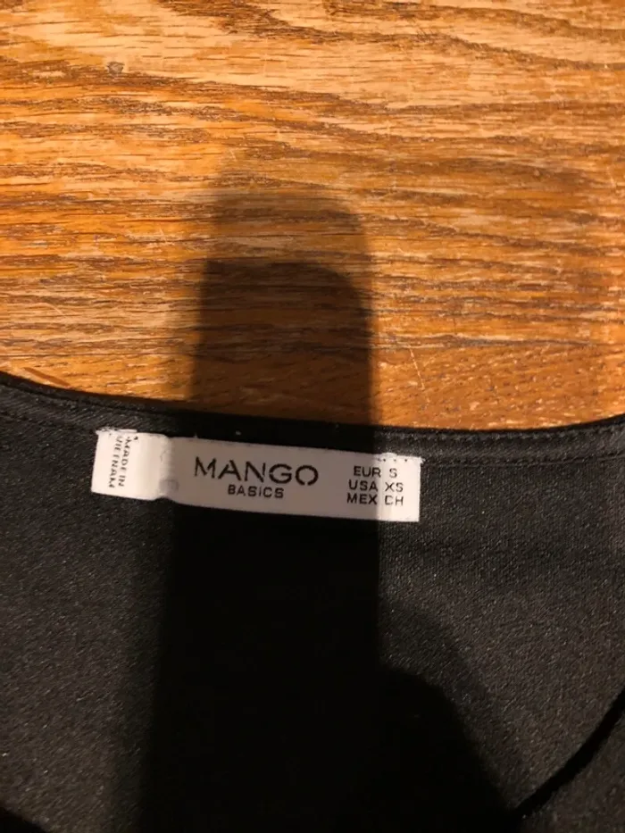 robe noire mango - photo numéro 2