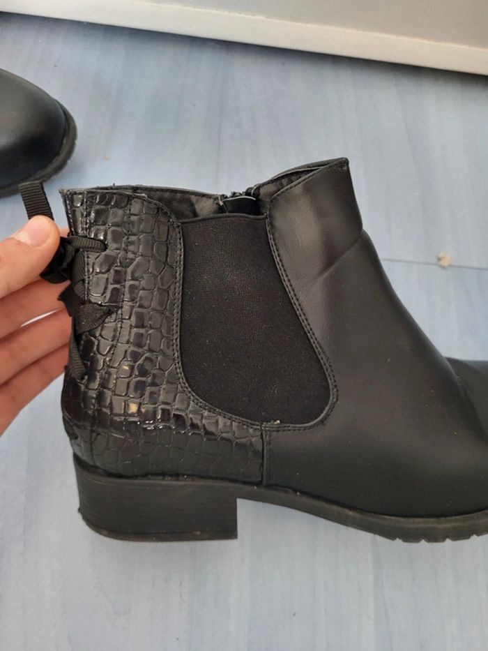 Très belle paire de bottes de taille 39. - photo numéro 4