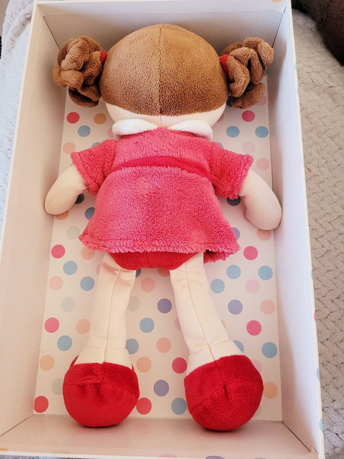 Poupée mlle framboise doudou et compagnie - photo numéro 2