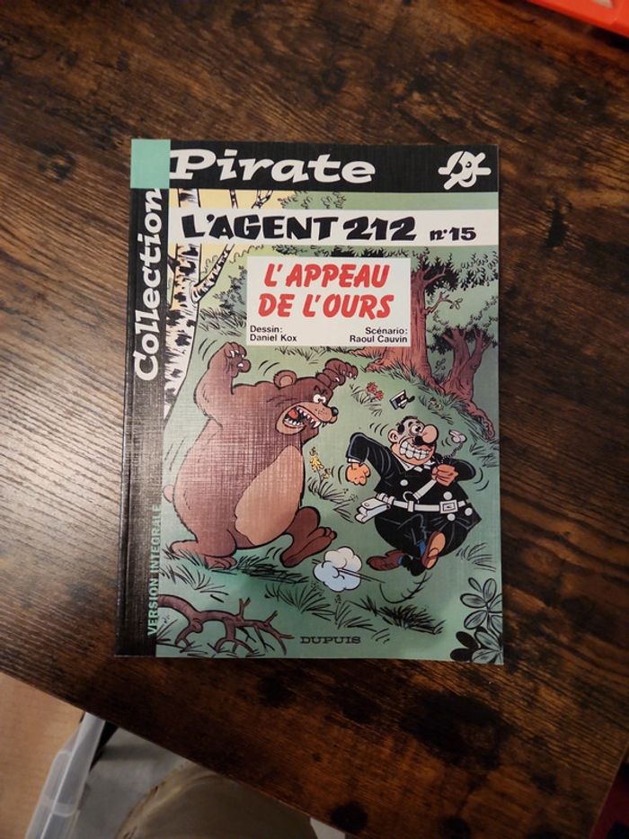 Bande dessinée : L'agent 212