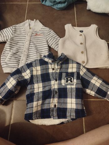 lot de vestes