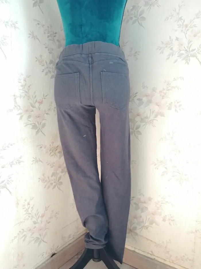 Pantalon jegging gris fausses poches avant / jennyfer / (L) - photo numéro 5