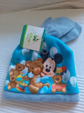 Bonnet Mickey disney bébé