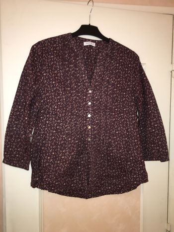 Chemisier violet Yessica taille 46