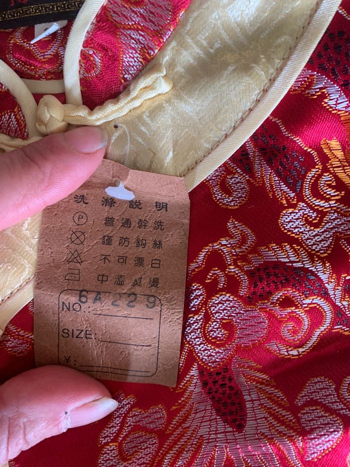 Tenue enfant chinois neuf avec étiquette - photo numéro 5