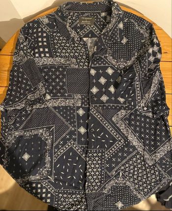 Chemise bleu marine