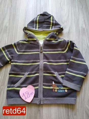 veste chaude 18 mois