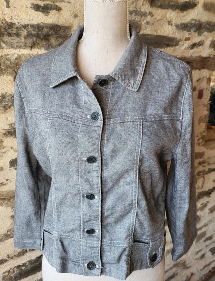 Veste légère grise Scottage Taille 2 ou 38/40 - photo numéro 2