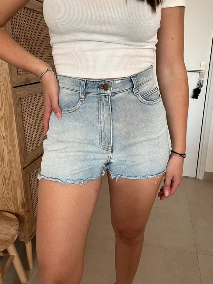 Short en jean American Apparel - photo numéro 2