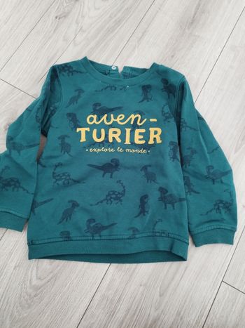 Pull petit aventurier