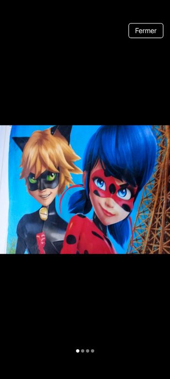 Housse de couette miraculous 