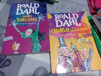 2 livres Ronald dahl