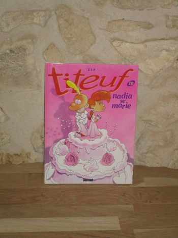 BD Titeuf n°10 "Nadia se marie"