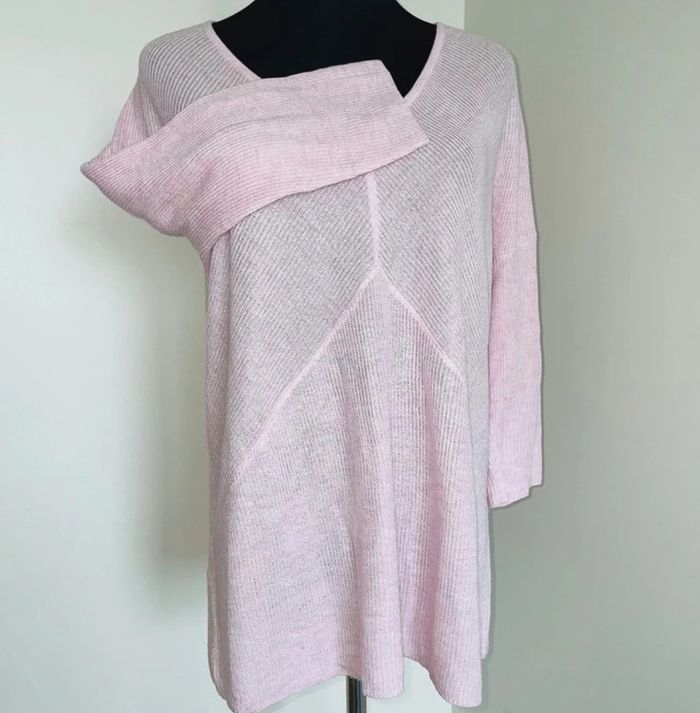 🥶 Pull Mango. Femme. Taille 38 M. rose. Très bon état. - photo numéro 9
