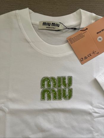 Tee shirt Miu Miu