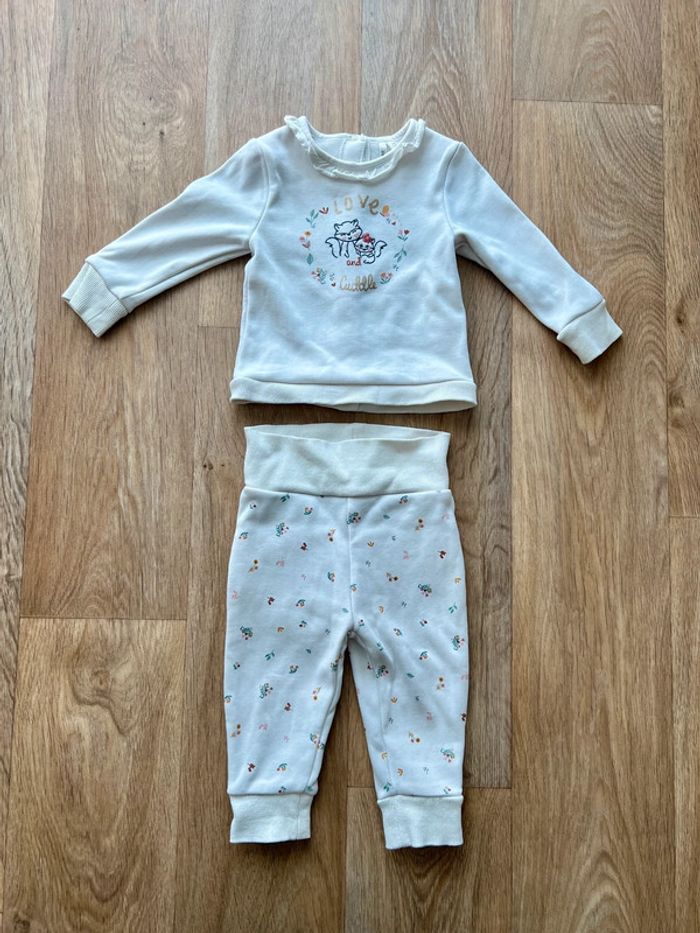 Ensemble chaud bébé fille