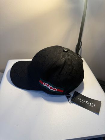 Casquette gucci noir