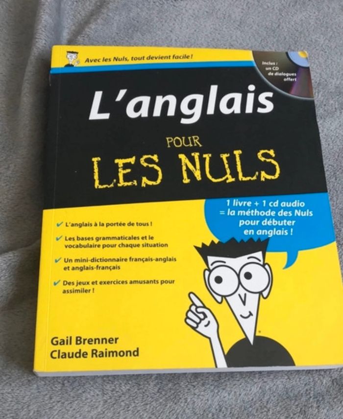Livre anglais pour les nuls