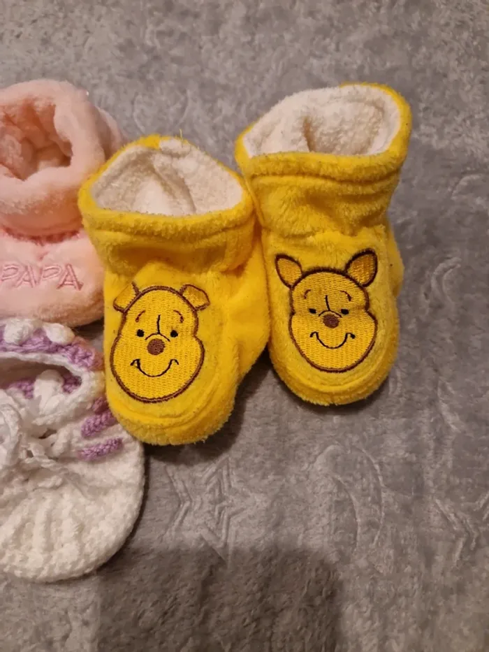 Lot chaussons bébé - photo numéro 4